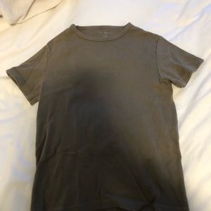 Brandy Melville taupe basic t-shirt